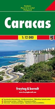 freytag & berndt Stadtplan Caracas 1:12.000