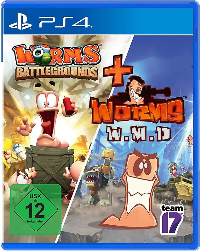 Worms Battlegrounds + W.M.D PlayStation 4