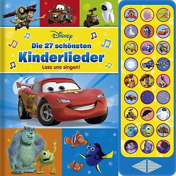 Disney - Die schönsten Kinderlieder - lass uns singen!, 27 Kinder- und Gutenachtlieder zum Mitsingen - mit Notensatz
