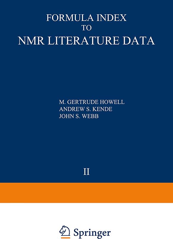 Formula Index to NMR Literature Data