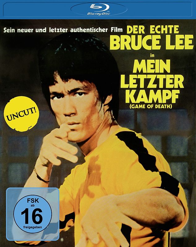 Bruce Lee - Mein letzter Kampf - Uncut Blu-ray Disc