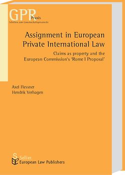 Assignment in European Private International Law