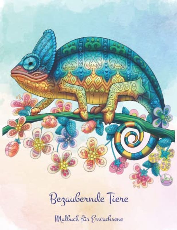 Malbuch für Erwachsene: 75 bezaubernde Tier Mandalas zum Ausmalen und Entspannen