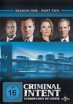 Criminal Intent - Season 1.2 [3 DVDs] DVD