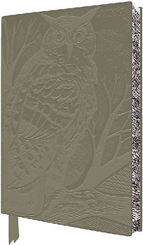 Angela Harding: Long Eared Owl Artisan Art Notebook (Flame Tree Journals)