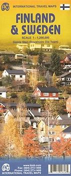 Topographische Karte Sweden & Finland: Gamla stan (Stockholm Old Town)