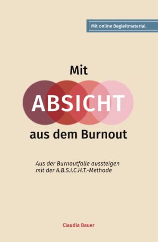 Mit ABSICHT aus dem Burnout – Aus der Burnoutfalle aussteigen mit der A.B.S.I.C.H.T.-Methode