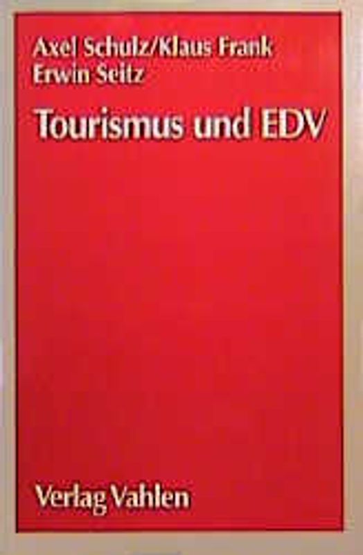 Tourismus und EDV