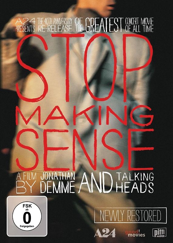 Stop Making Sense 2024 (Blu-ray + DVD) Blu-ray Disc