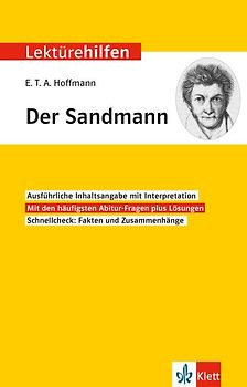 Klett Lektürehilfen E.T.A. Hoffmann, Der Sandmann