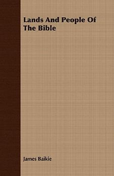 Lands And People Of The Bible