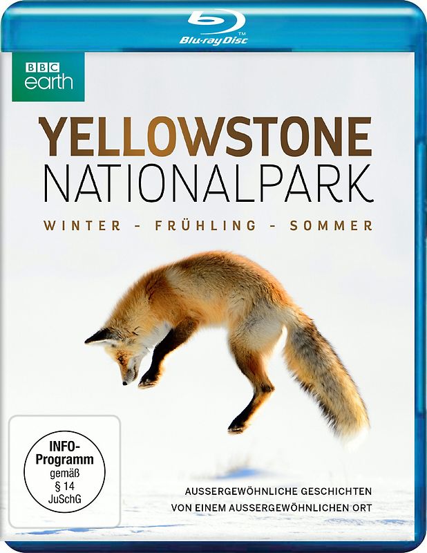 Yellowstone Nationalpark: Winter - Frühling - Sommer Blu-ray Disc