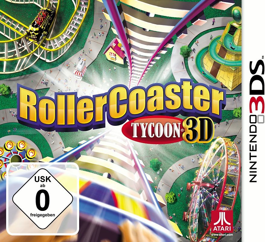 Rollercoaster Tycoon 3D Nintendo 3DS