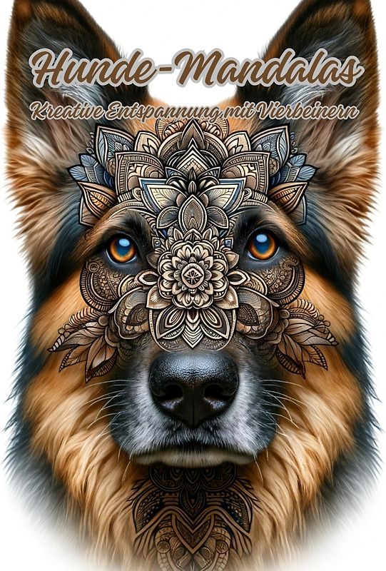 Hunde-Mandalas