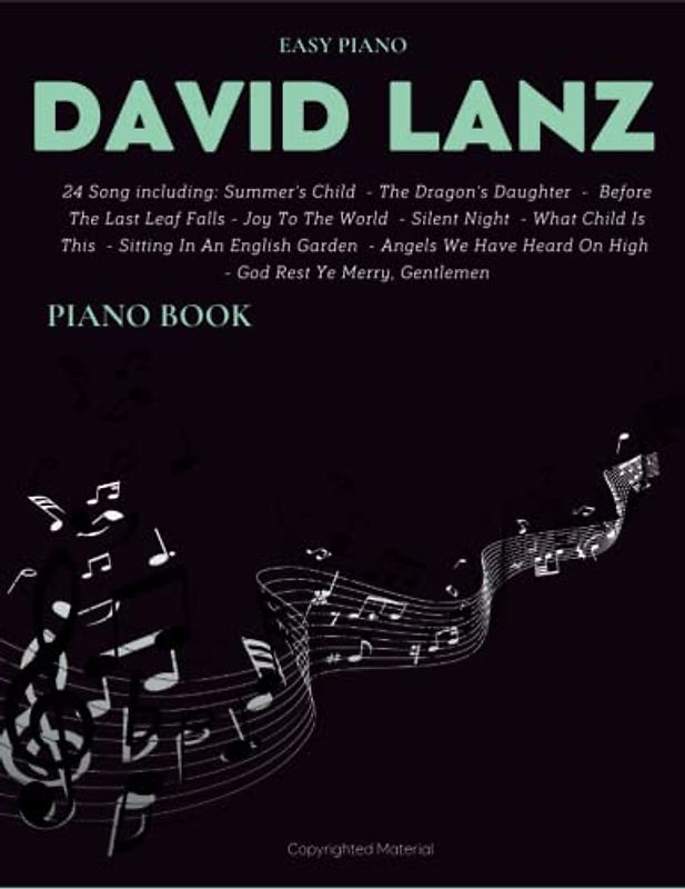David Lanz Piano Books: 24 Easy Piano Songs