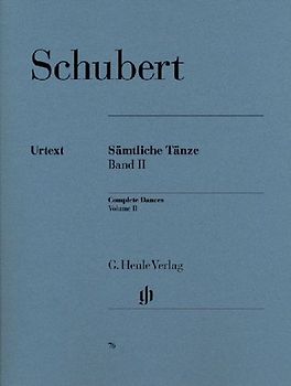 Sämtliche Tänze 2. Klavier - Franz Schubert