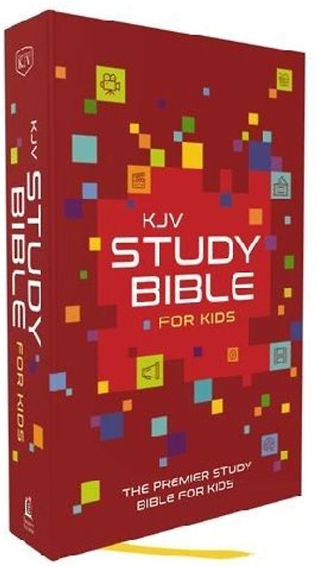 KJV Study Bible for Kids, Hardcover: The Premier Study Bible for Kids, Red Letter