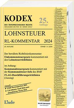 KODEX Lohnsteuer Richtlinien-Kommentar 2024