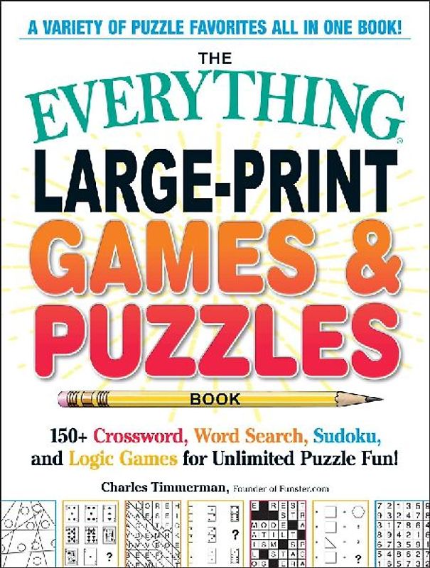 The Everything Large-Print Games & Puzzles Book