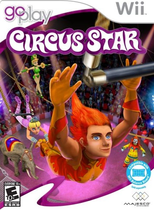 Wii - Go Play Circus Star [DVD AUDIO] Nintendo Wii