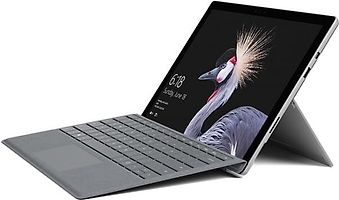 Microsoft Surface Pro 5 12,3" Intel Core i5 128GB SSD 4GB RAM [Wi-Fi, inkl. grauem Keyboard Dock, Surface Pro 4-Type Cover] grau