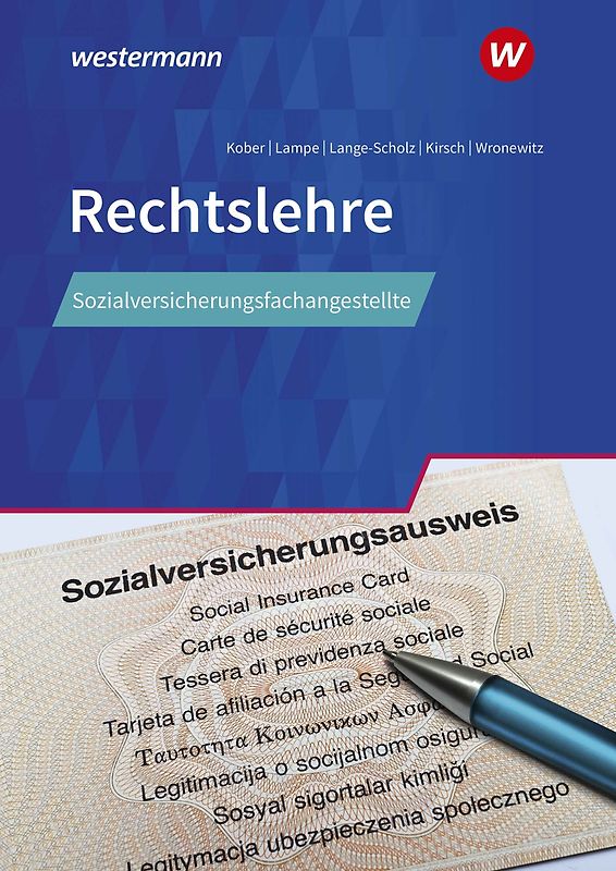 Rechtslehre für Sozialversicherungsfachangestellte
