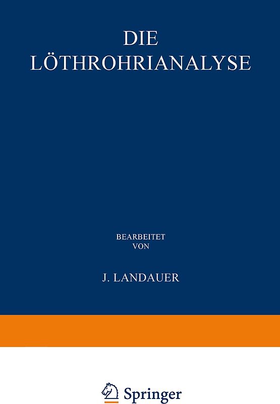 Die Löthrohranalyse