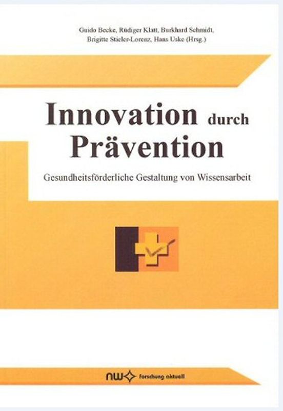 Innovation durch Prävention