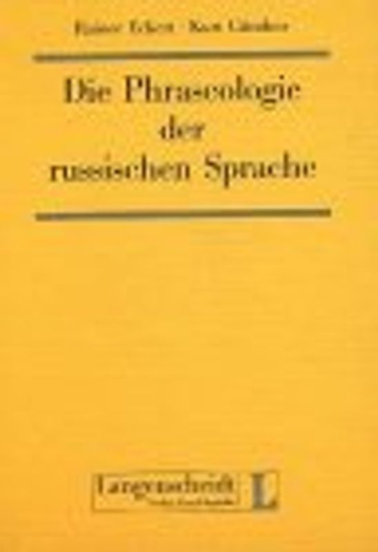 Die Phraseologie der russischen Sprache