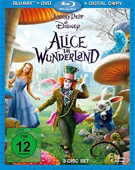 Alice im Wunderland (3 Disc) Blu-ray Disc