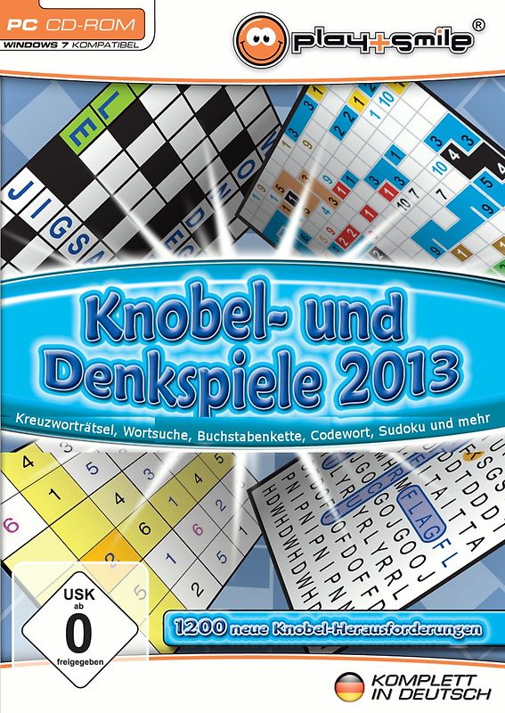 Knobel- und Denkspiele 2013 PC Spiele