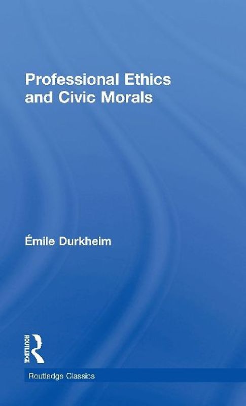 Professional Ethics and Civic Morals
