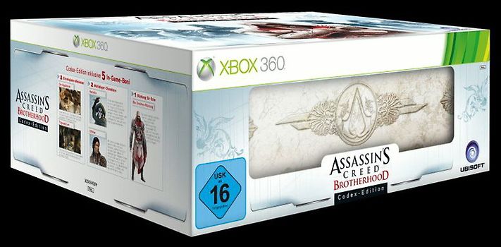 Assassin's Creed: Brotherhood [Limited Codex Edition, 3 CDs] Xbox 360
