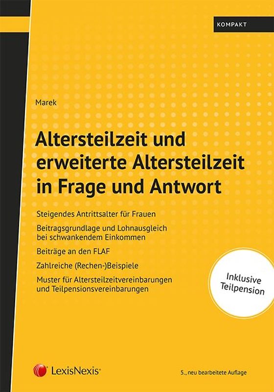 Altersteilzeit und erweiterte Altersteilzeit in Frage und Antwort