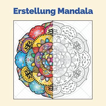 Erstellung Mandala: Kreisförmige Raster, die es Ihnen erleichtern, Ihre eigenen einzigartigen und originellen Mandalas zu erstellen. Lassen Sie Ihrer Kreativität freien Lauf