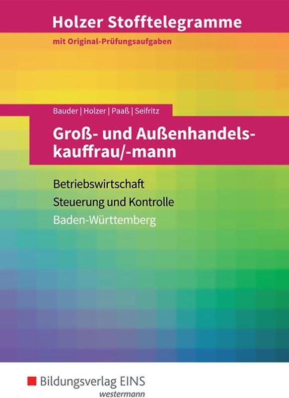 Holzer Stofftelegramme Baden-Württemberg – Groß- und Außenhandelskauffrau/-mann