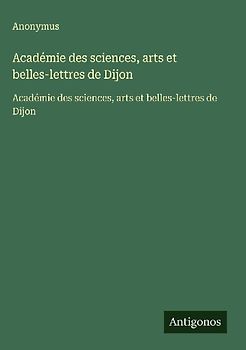 Académie des sciences, arts et belles-lettres de Dijon