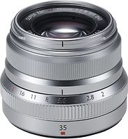 Fujifilm Fujinon XF 35 mm F2.0 R WR 43 mm Filtergewinde (Fujifilm XF Anschluss) silber