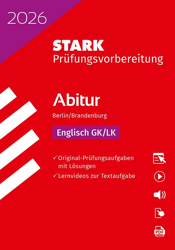 STARK Englisch - Abitur 2026 Berlin/Brandenburg - Prüfungsvorbereitung