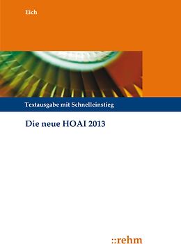 Die neue HOAI 2013