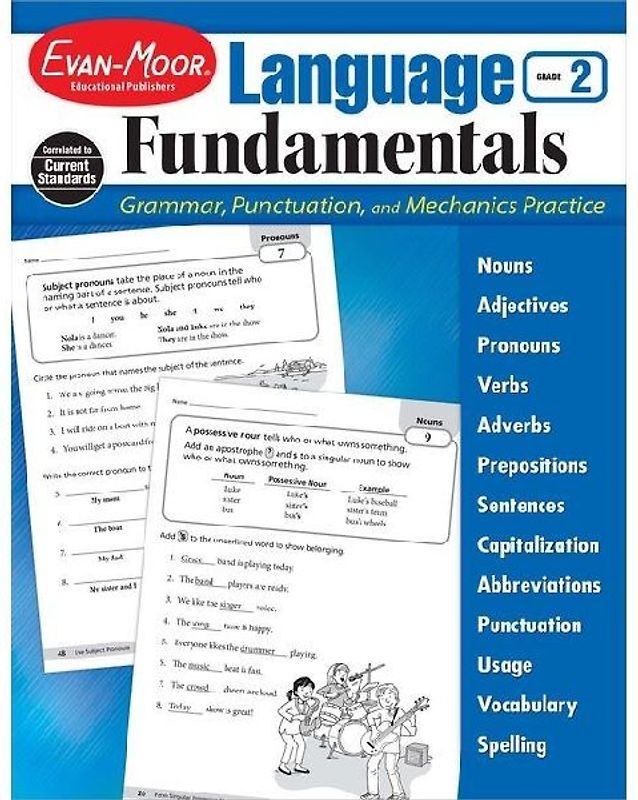 Language Fundamentals, Grade 2