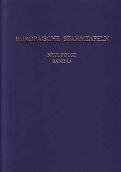 Europäische Stammtafeln. Neue Folge