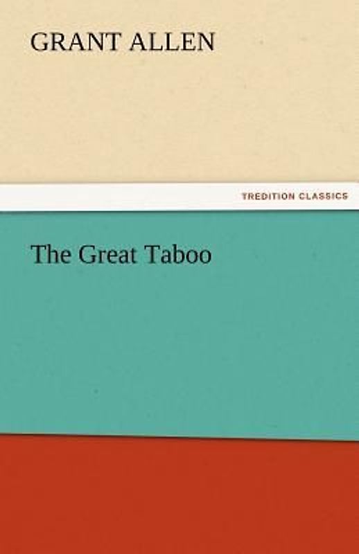 The Great Taboo