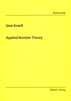 Applied Number Theory