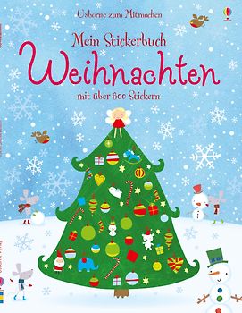 Mein Stickerbuch: Weihnachten