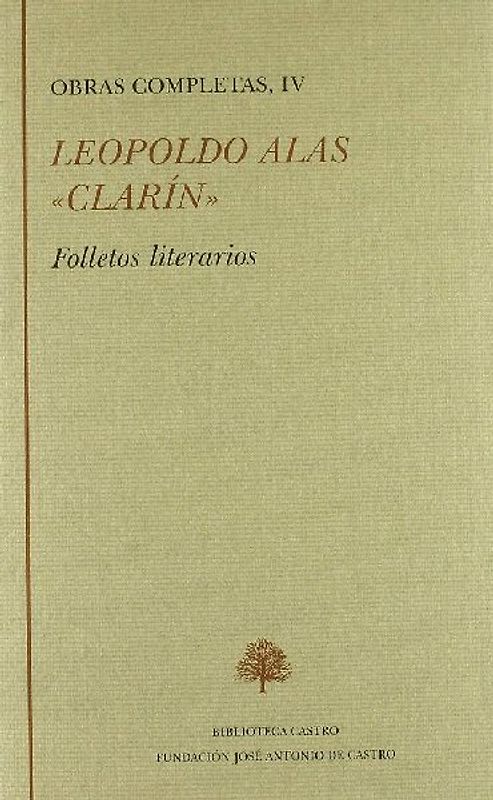 Folletos literarios