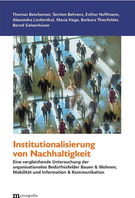 Institutionalisierung von Nachhaltigkeit