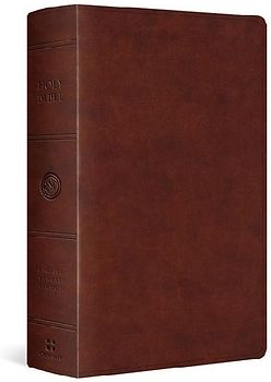ESV Giant Print Personal Size Bible, Red Letter (Trutone, Chestnut)