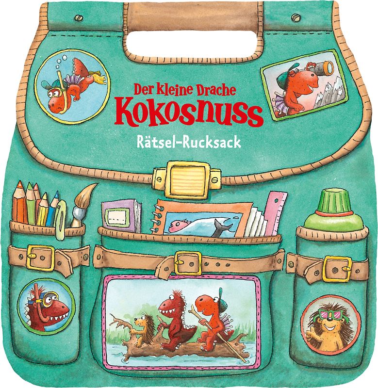 Der kleine Drache Kokosnuss – Rätsel-Rucksack