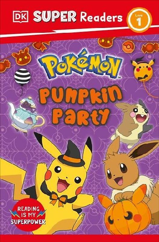 DK Super Readers Level 1 Pokémon Pumpkin Party